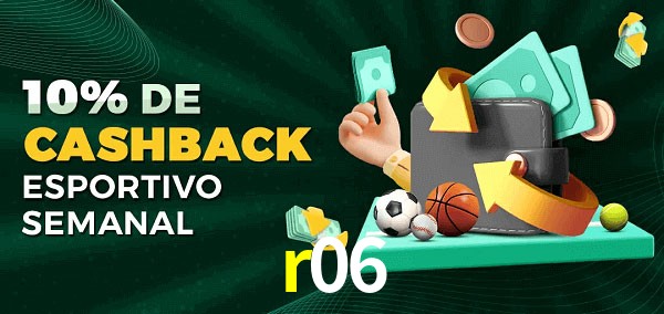 10% de bônus de cashback na r06